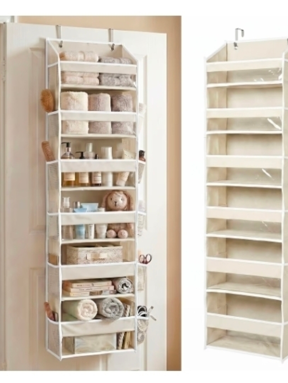 HOMELUX THEORY UPGRADED 6 Tiers Over The Door Organizer Hanging